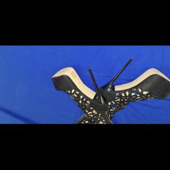 NEW Sexy Boots Stiletto Cut-out Zipper Heel Boot Size 9.5 - Picture 11 of 12